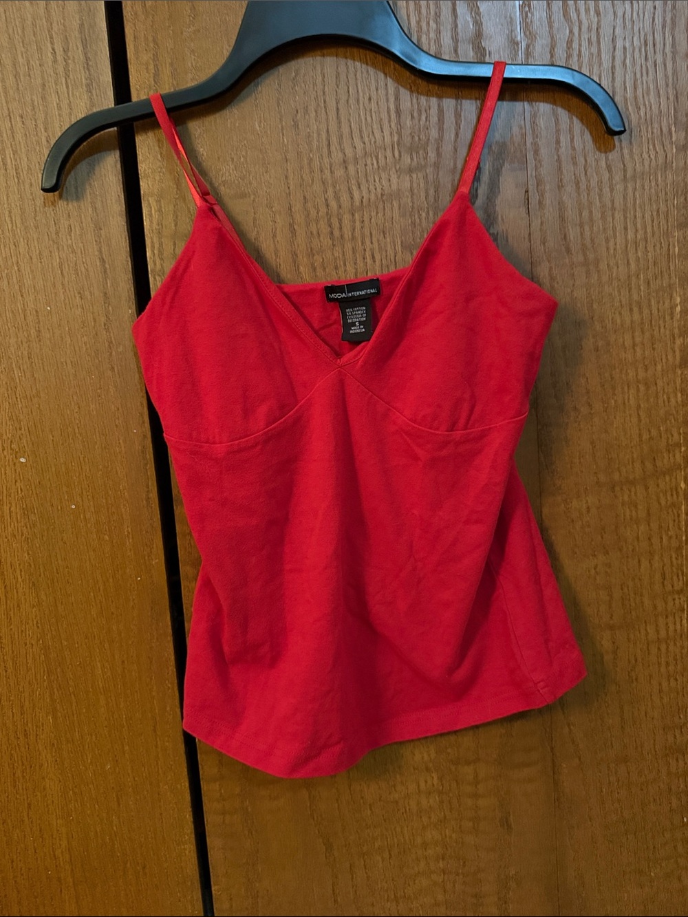 V-Neck Spaghetti Strap Tank